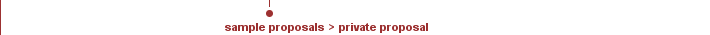 private proposal